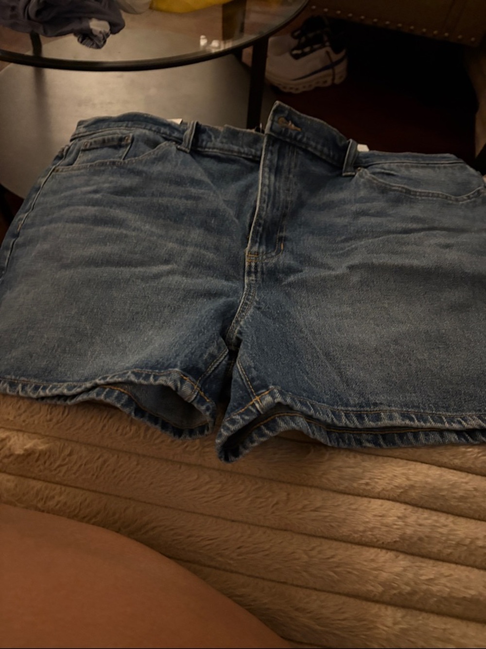 Banana Republic Women's Blue Denim Jean Shorts weight loss, sale